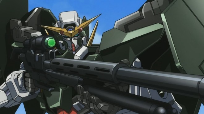 Gundam 00 francotirador
